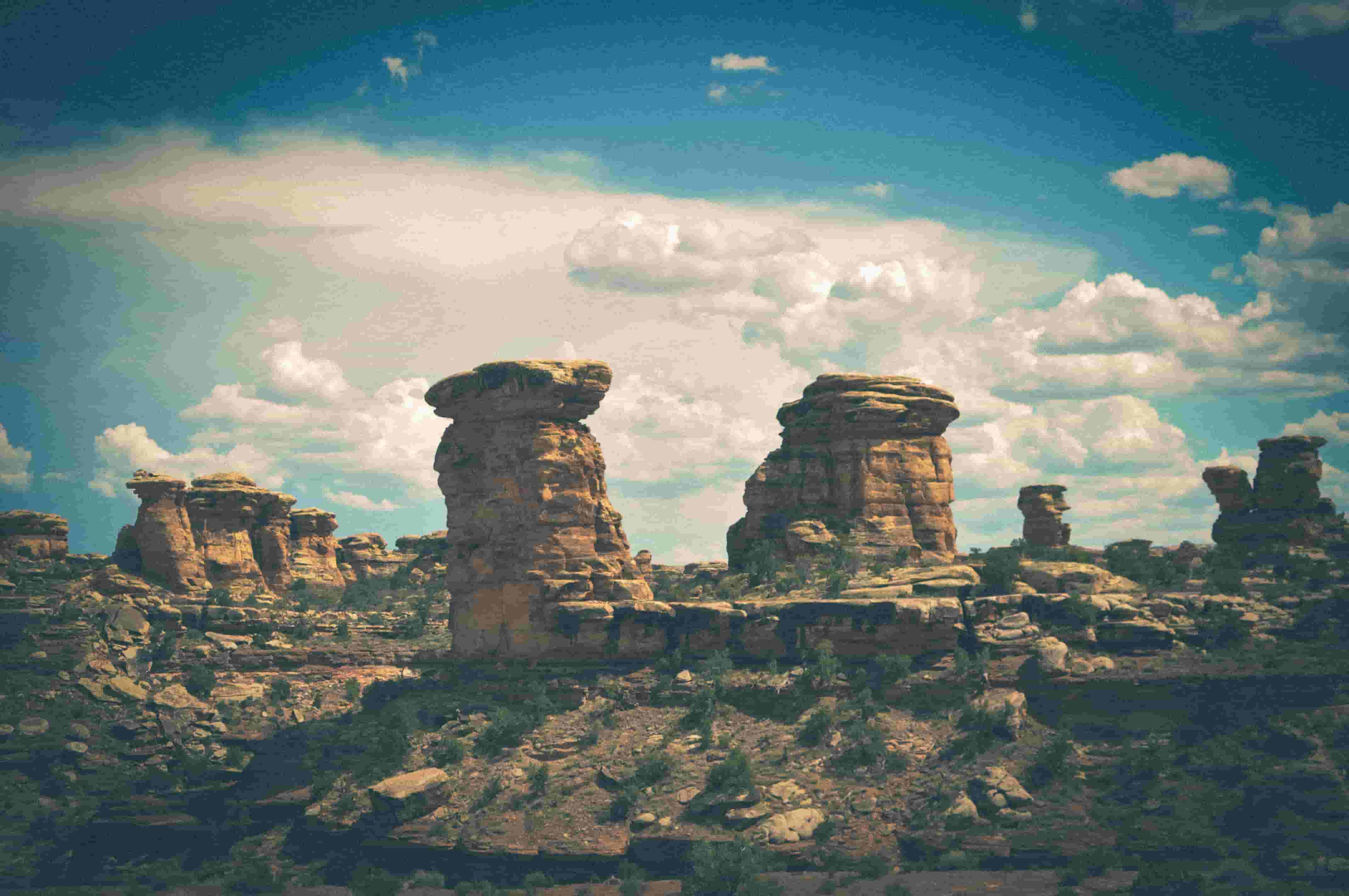 Rock formation in Canyonlands National Park