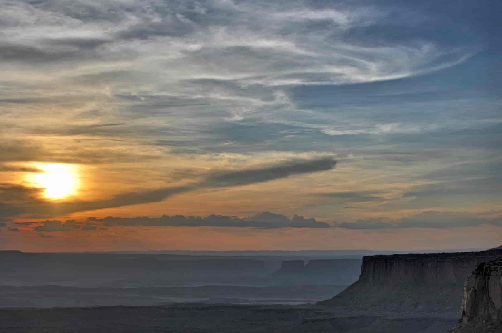 Canyonlands National Park at sunset